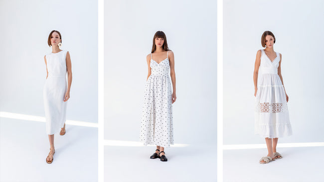 Beyaz Elbise Nasıl Kombinlenir?