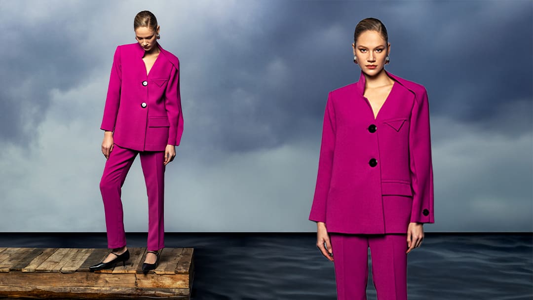 Kameya Haftanın Seçimi: Asimetrik Kapanışlı Blazer