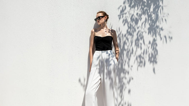 Sade Kombinlere Hareket Katan Gösterişli Bluzlar