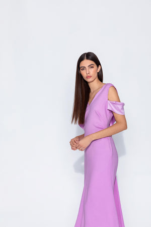 ALLER PIECE LOW SHOULDER DRESS 24S40498