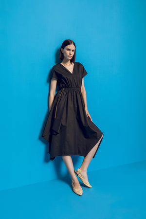 LAYER DRESS WITH WAIST ELASTIC 23S40273
