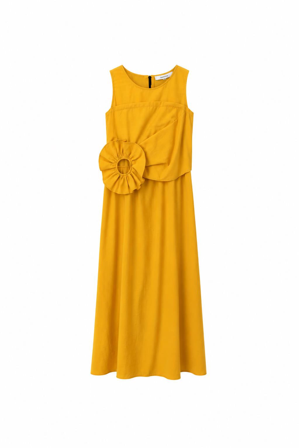 FLORAL DETAIL MIDI DRESS