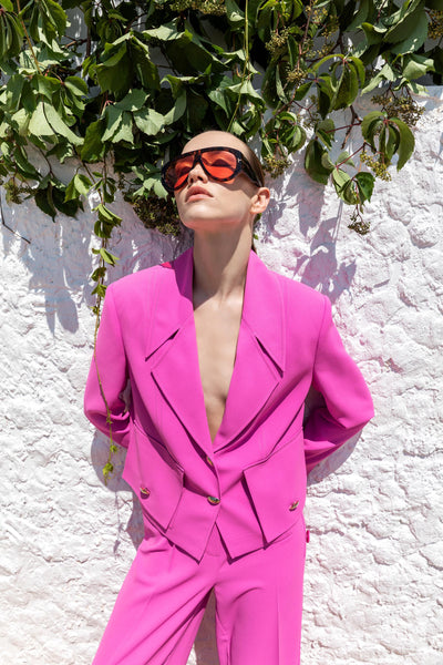 BUTTONED BLAZER JACKET