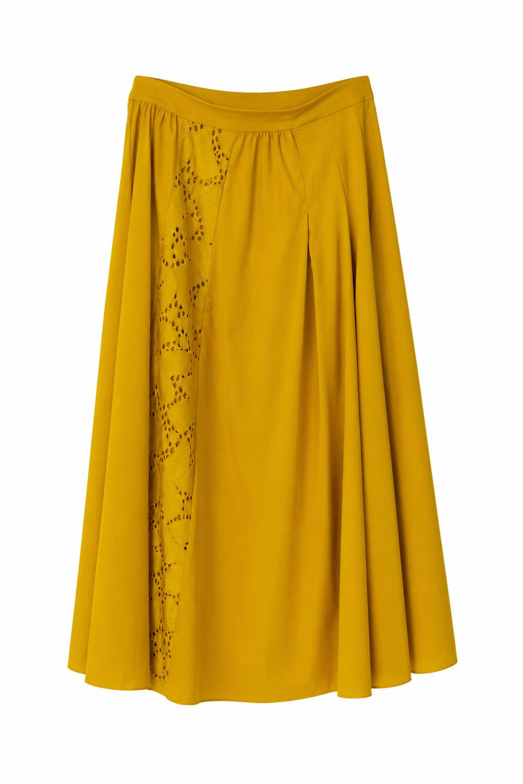 SPORTS PANEL MIDI BELL SKIRT