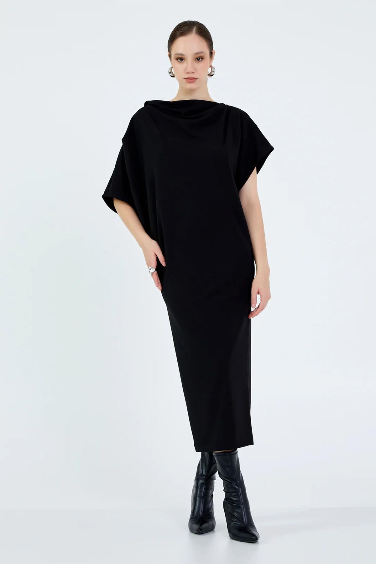 BOAT NECK DRESS 25W40617