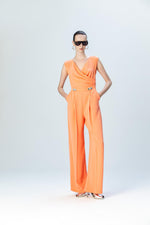 WRAPPED JUMPSUIT