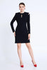 OPEN SHOULDER CUT OUT MINI DRESS 25W40640