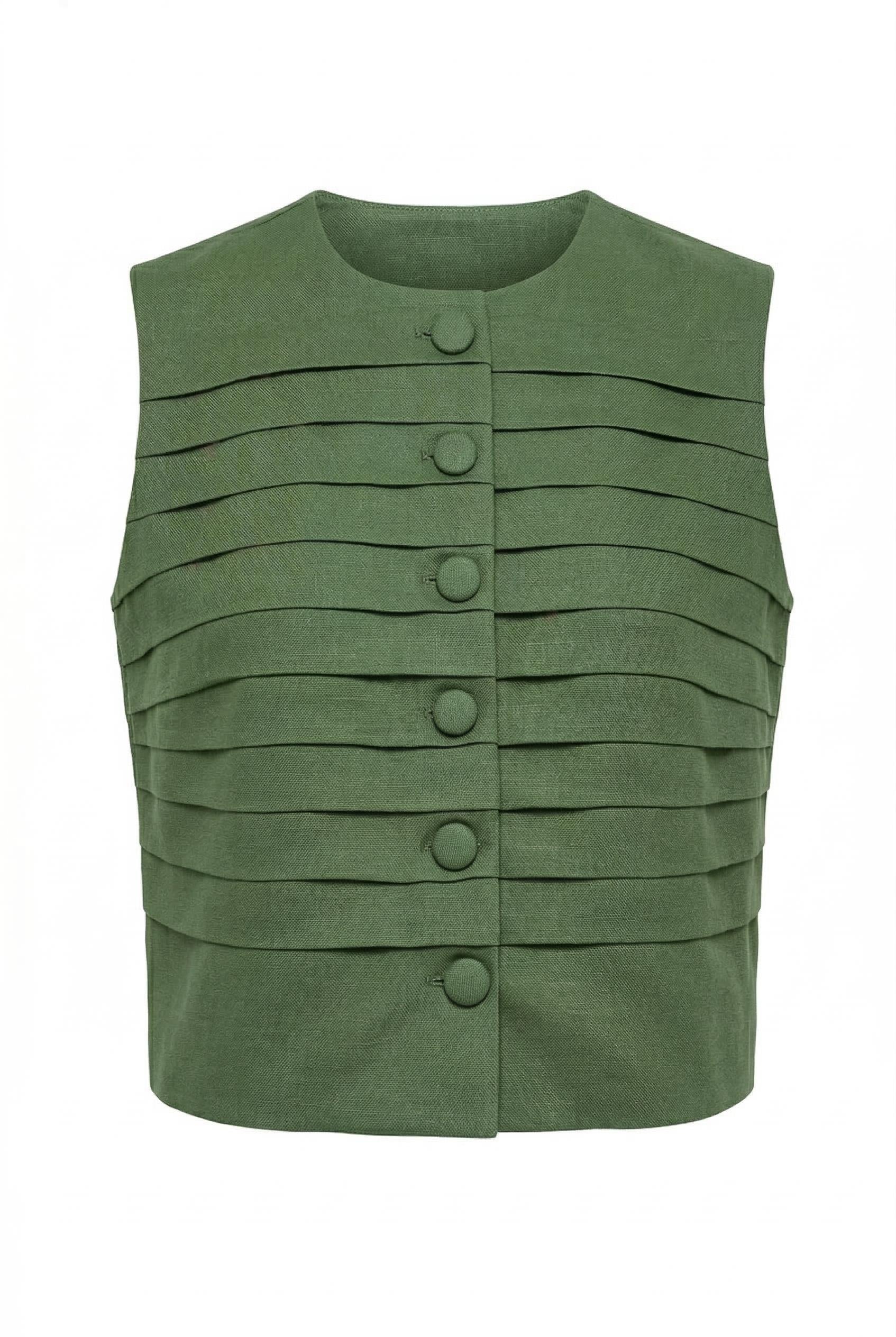 PİLELİ DÜĞMELİ YELEK