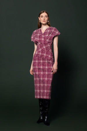 HOT QUARTER PATTERNED DRESS 25W40634