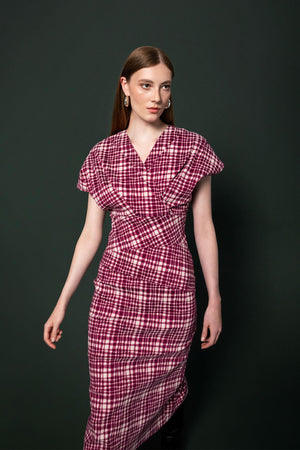 HOT QUARTER PATTERNED DRESS 25W40634