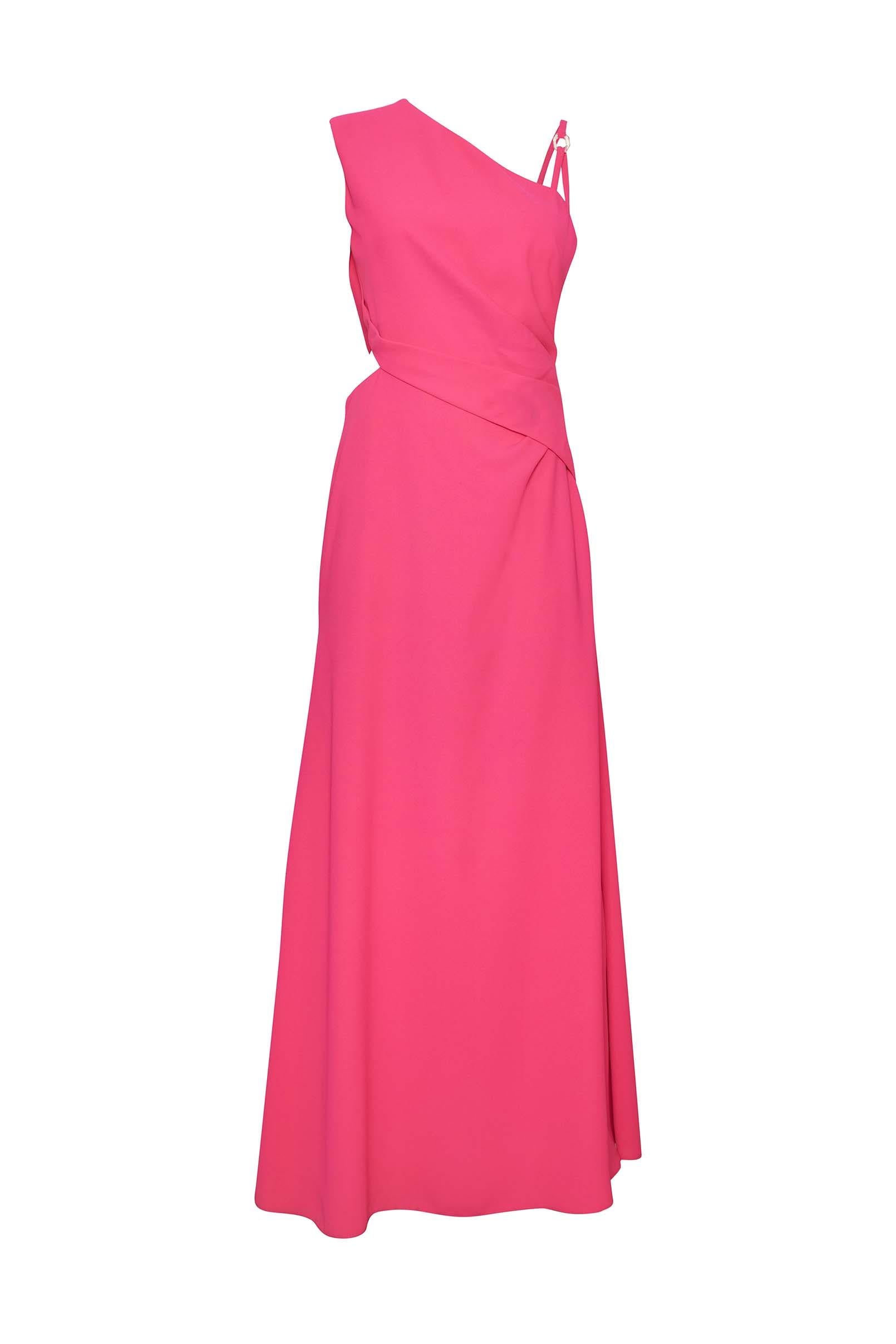 ONE SHOULDER LONG DRESS 24S40459